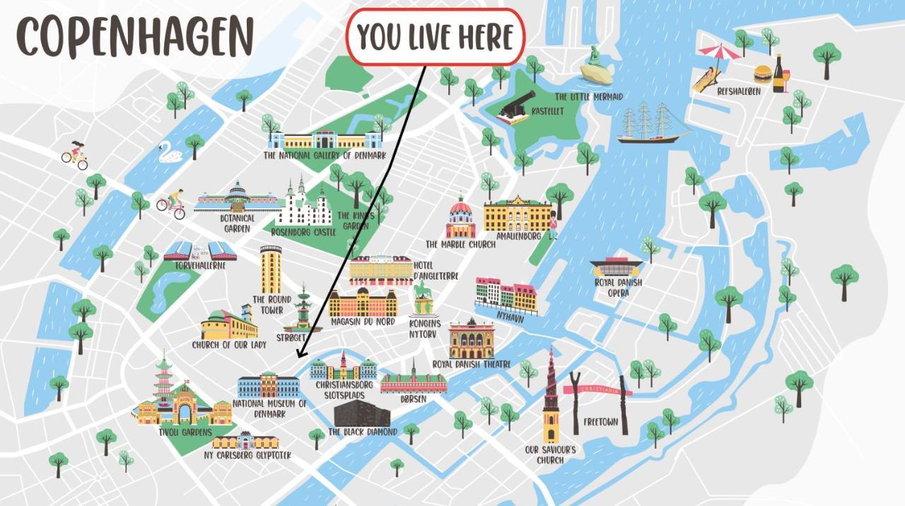 Charismatic Apartments In Copenhagen Old Town 외부 사진